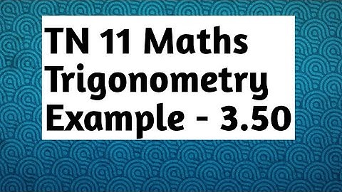 11th maths example 3.50