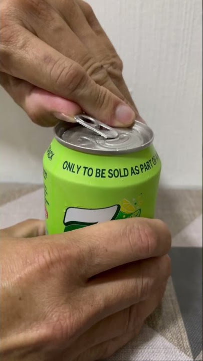 Opening 7UP Free #pop #cold #beverage #7up #soda #asmr #shorts #drink #satisfying #sound
