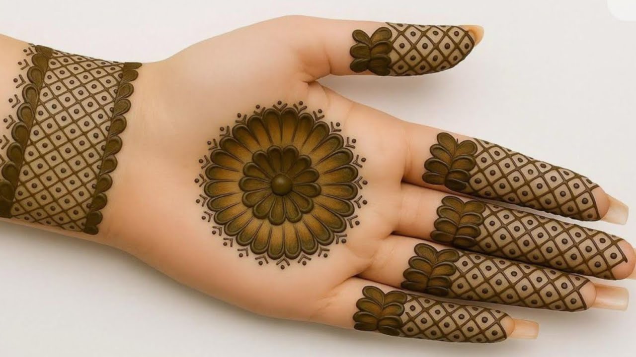 Mehndi design 🥀 most viral and trending mehndi design #sara stitching zone #tranding 