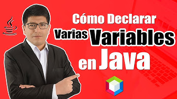 Cómo Declarar VARIAS Variables en JAVA - Curso de Java