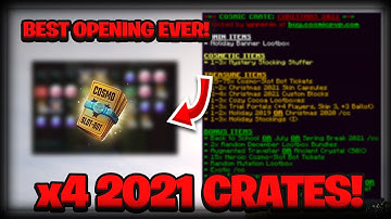 THE BEST OPENING ON COSMIC HISTORY! PART 2 (4 2021 CCS FROM SLOTS!!!) | CosmicPVP Factions