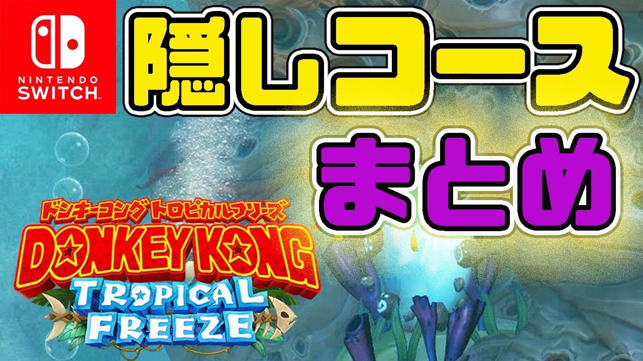 ドンキー コング トロピカル フリーズ 攻略