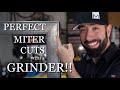 Cut a Perfect Miter Joint/Corner Joint in Metal Tubing with a Handheld Grinder!!