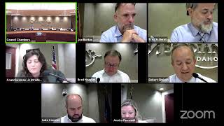 Joint Meeting with Meridian Development Corporation and Regular Meeting - August 24, 2021