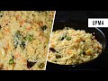 How to make perfect soft  fluffy upma  rava upma recipe