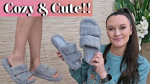 Ultimate Snugness: Women’s Pluffie Slippers With Arch Support! ✨🧸