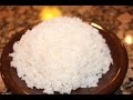 Como hacer arroz blanco  con medidas exactas