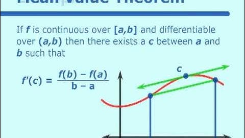 Continuous and Differentiable Functions