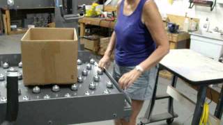 Large ball transfer table end effector
