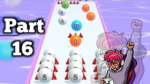 Ball Run 2048 😍 Infinity Run Mobile Gameplay 🎮 ( Part 16) #ballrun2048 #ballrun2048live