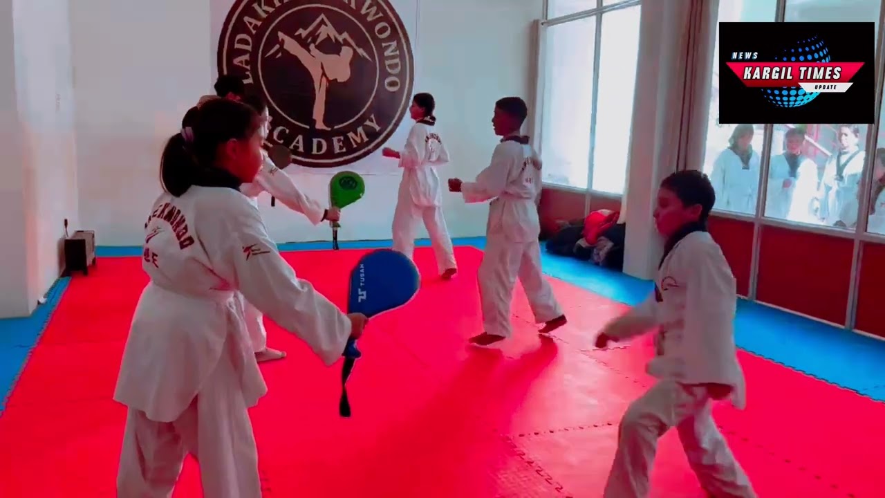 Ladakh taekwondo Association conducts Belt Grading test in  LEH Leh fabruary 9 2026