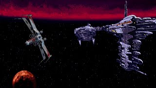 X-Wing Collector's CD-ROM PC MS-DOS Gameplay (General MIDI/HyperCanvas)