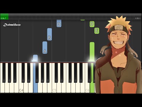 naruto-shippuden-childhood-memories-piano-tutorial