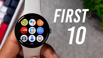 Google Pixel Watch 3 First 10 Things to Do! (Tips and Tricks)