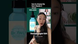 How to choose the best vitamin c serum for sensitive skin shorts skincaretips skincareroutine