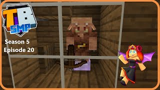 I survived my piglin! in Truly Bedrock season 5 episode 20