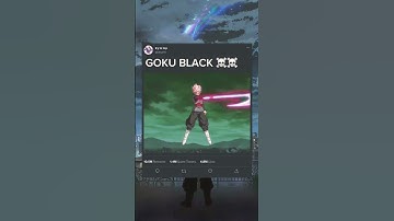 Even Goku Black Was Surprised ☠️☠️ #dbs#dbz #dragonballsuper #animieedit #gokublack #vegeta #shorts