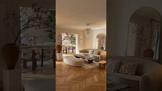 Soft Modern Glam Lounge → Warm Neutrals +Elegant Calm#homedecor#interiordesign#shorts#viral#trending