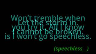 EMS - ALTO - Speechless