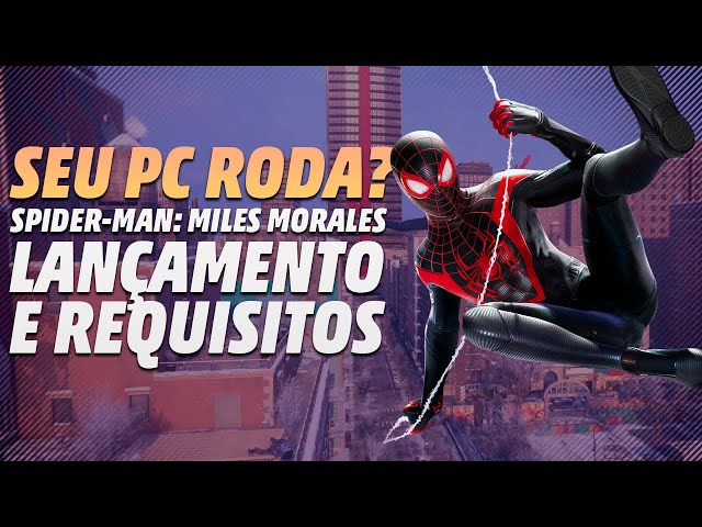 Seu PC roda? Spider-Man: Miles Morales tem data de lançamento e