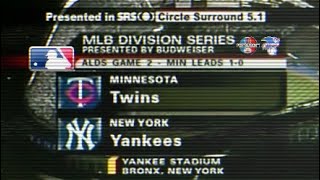 2004 ALDS Game 2 Twins @ Yankees