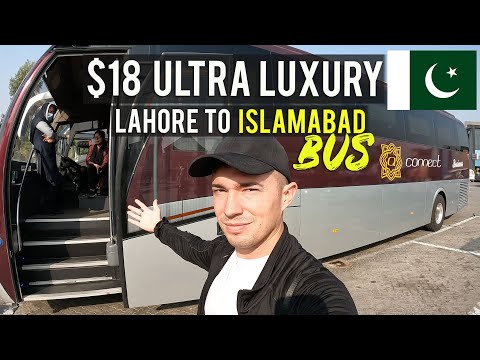 $18 ULTRA LUXURY bus to Islamabad