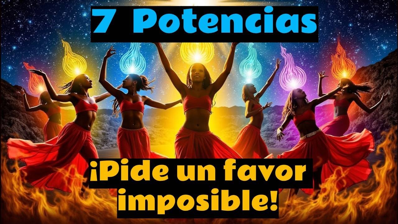 Oración Milagrosa a las 7 Potencias Africanas para Pedir un Favor Urgente