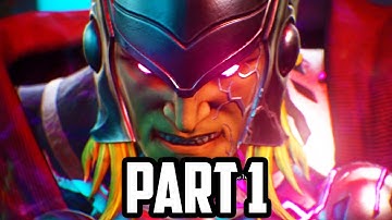 Marvel vs Capcom Infinite Gameplay Walkthrough Part 1 - STORY MODE CHAPTER 1! (PS4 PRO)