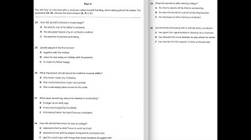 Listening B2, FCE 1 (2015), Test 2, Part 4