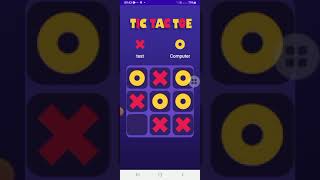 GAME TIC-TAC-TOE (Game Cờ Ca-rô) Android studio screenshot 5