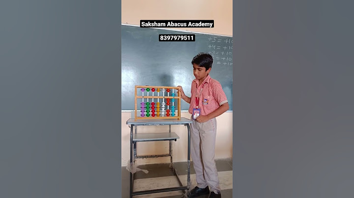 Abacus Level 1 || Saksham Abacus Academy #abacus #education #maths #calculation #with #tool