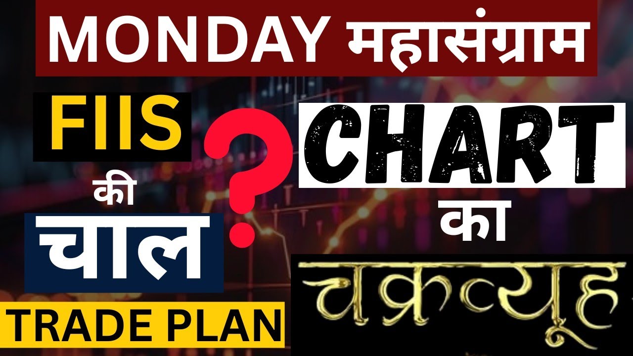 FIIS की चाल ? / MARKET VIEW FOR MONDAY