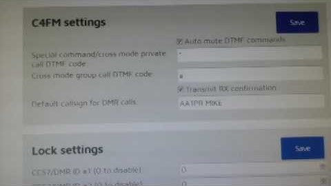Shark RF OpenSpot Cross Mode into C4FM Fusion