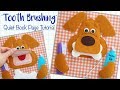 Quiet Book Page "Tooth Brushing" | Tutorial