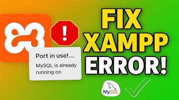 [FIXED] XAMPP Mysql Shutdown Unexpectedly | Mysql Port 3306 not working | How to Fix XAMPP ERROR