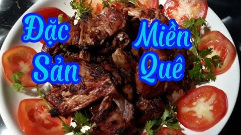 Chuột Đồng Nướng Sa Tế  Đặc Sản Miền Quê