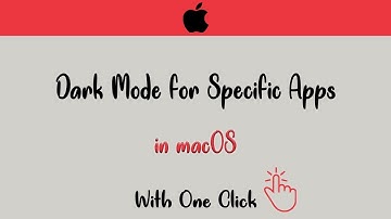 How to set up dark mode for specific apps in macOS - Top free Best macOS Apps for 2020 🔥🔥🔥🔥