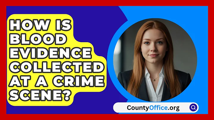 How Is Blood Evidence Collected At A Crime Scene? - CountyOffice.org