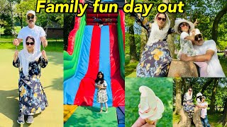 Fun Family Day Out || A Day Out in The Park At The Playground || My Breakfast Routine In The UK,