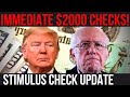 WOW! $2000 Stimulus Check Update + Stimulus Debit Cards Mailed | $600 Stimulus Update