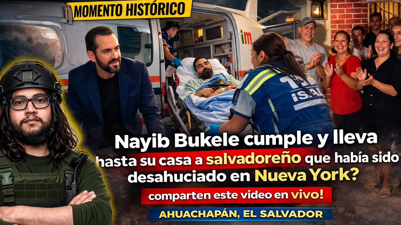 NAYIB BUKELE COMPARTE VIDEO QUE HACE LL0RAR A MUCHOS SALVADOREÑOS|¡LLEGADA DE DON JULIO RIVERA!