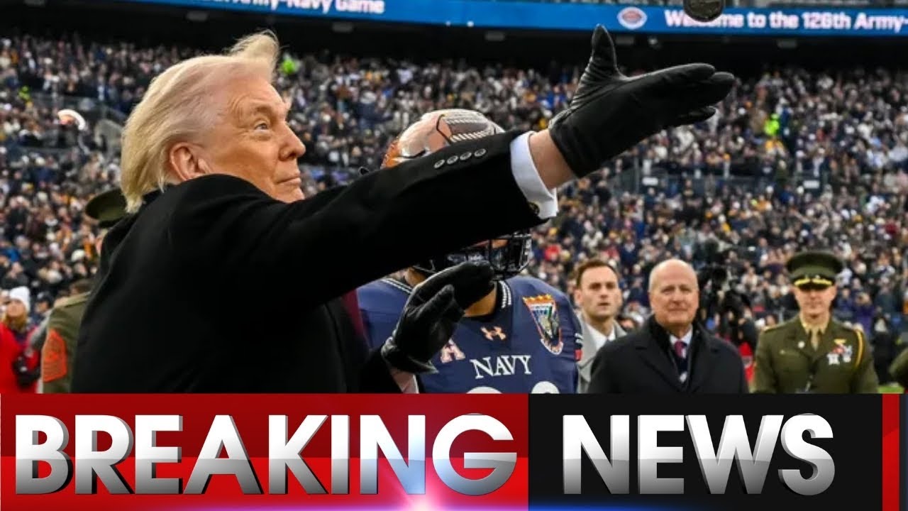 Незабываемое подбрасывание монеты Дональдом Трампом между армией и флотом: реакция фанатов! 🔴 Пря...