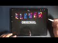 Procreate Design -Design T Shirt logo Eleven Original