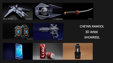 3D Artist Showreel | Hard Surface Artist Showreel | Blender Artist Showreel