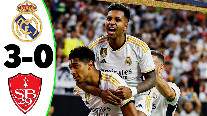Real Madrid vs Breast 3-0 All Goals & Highlight 2025