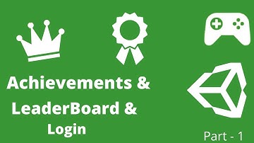 Google Play Games Services Tutorial in Unity (Part-1) - LOGIN and ACHIEVEMENTS and LEADERBOARDS