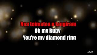 Ruby Diamond ring karaoke