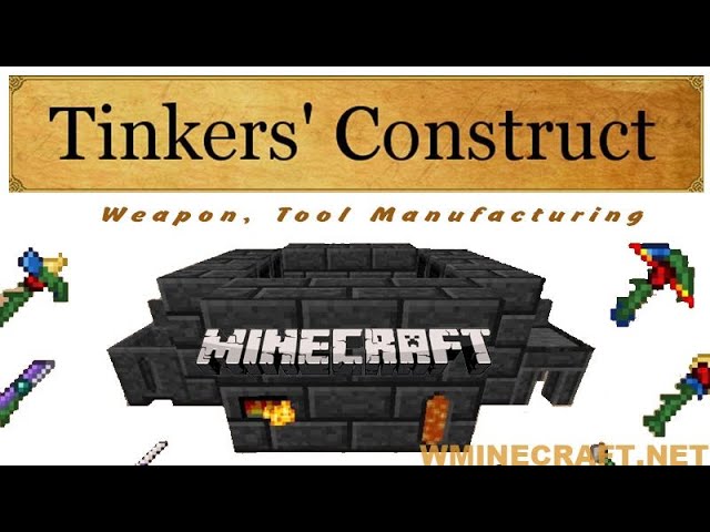 MOD SPOTLIGHT: Tinkers' Construct Tools and Weapons Part 2 (Stencil Table)  