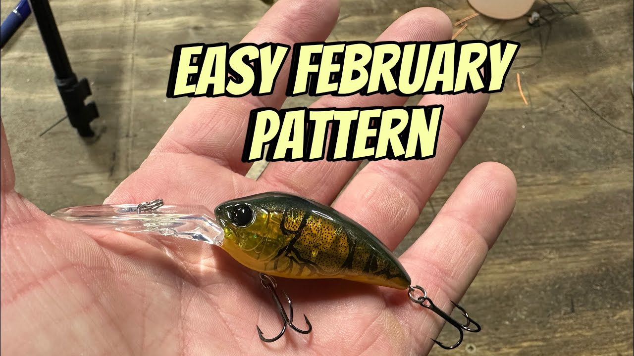 Easiest Way To Catch February Bass…