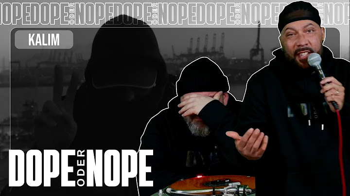 KALIM, CANEY030, NIZI19 - TP | DOPE ODER NOPE Reaction